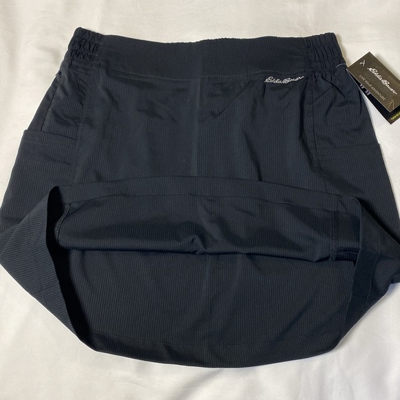 NWT Eddie Bauer Everyday Active Woven Stripe Skirt - Picture 5 of 16
